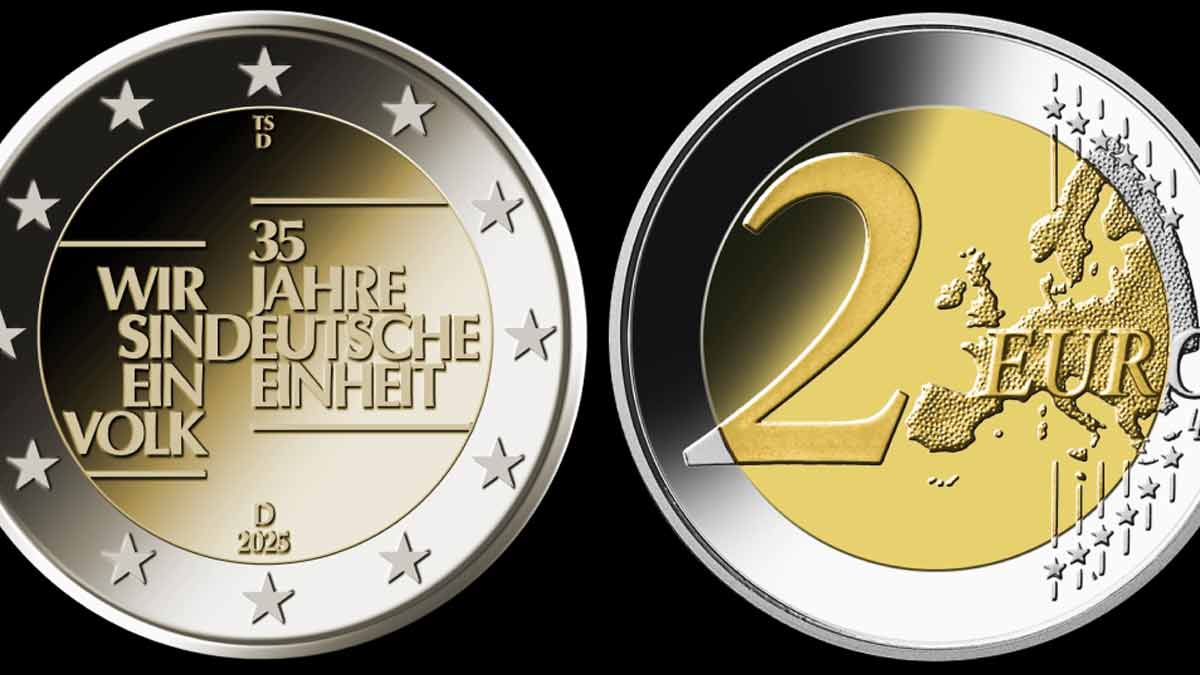 seltene 2-Euro-Münze